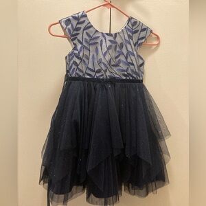 Toddler 5t beautiful navy blue dress